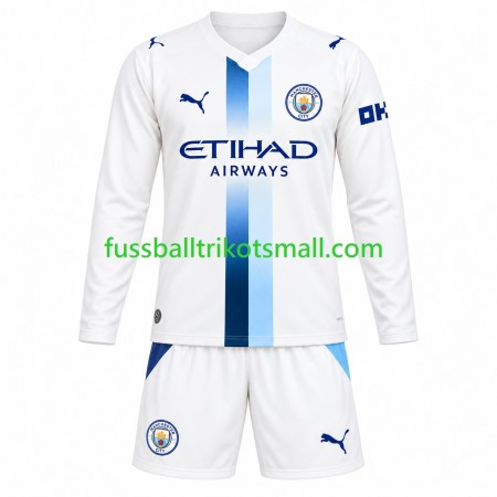 Fußballtrikots Manchester City Kinder 2026-2027 Langarm 3rd trikot kaufen